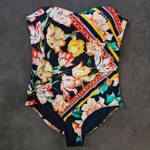 Jets Jessika Allen Australia Galleria size 10 Bandeau strapless women swimsuit